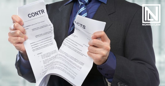 tearing contract